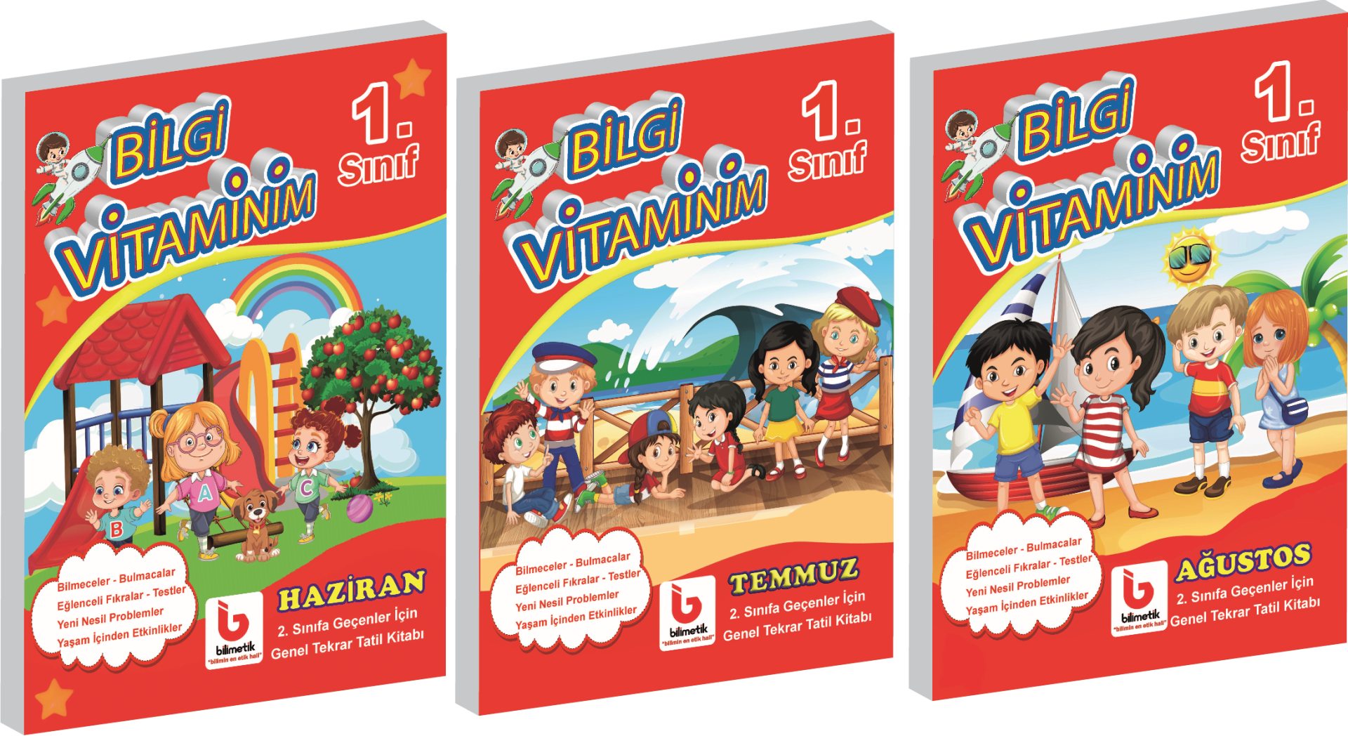 1. SINIF  (2. Sınıfa Geçenler İçin Genel Tekrar Tatil Kitabı)