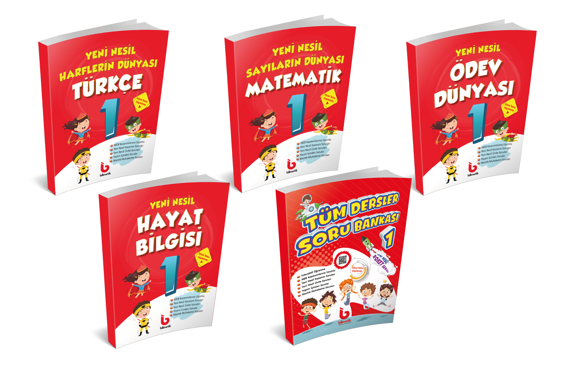1. SINIF 2. DÖNEM 5'Lİ SET