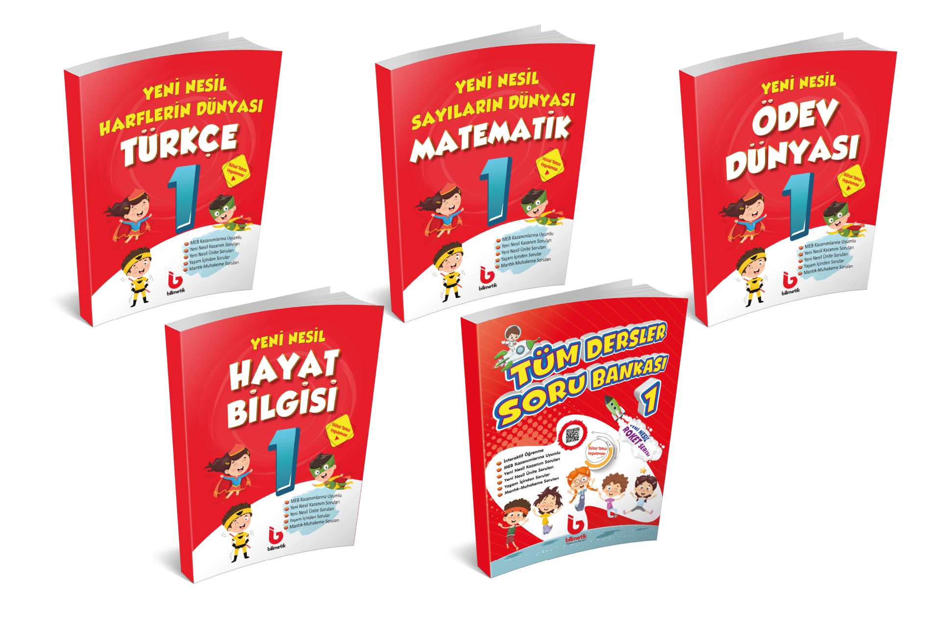 1. SINIF 2. DÖNEM 5'Lİ SET